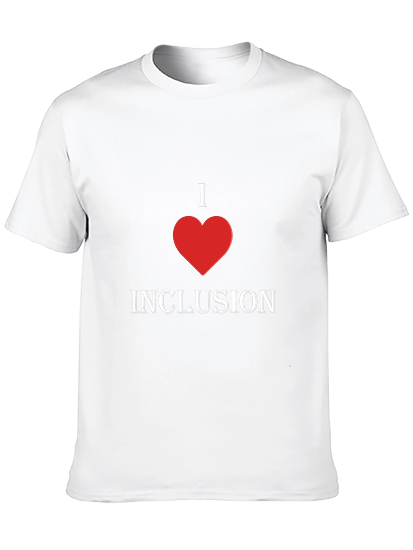 I Heart Inclusion T-Shirt - Stylish Graphic Tee