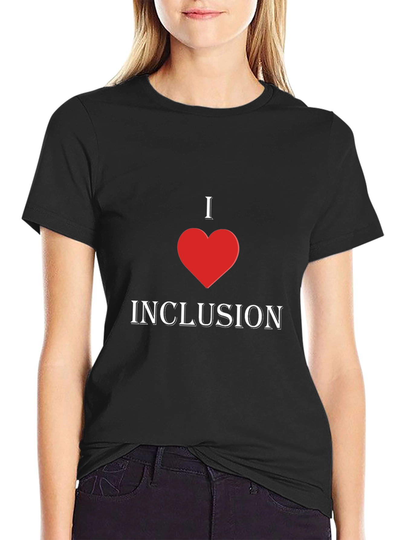I Heart Inclusion T-Shirt - Stylish Graphic Tee