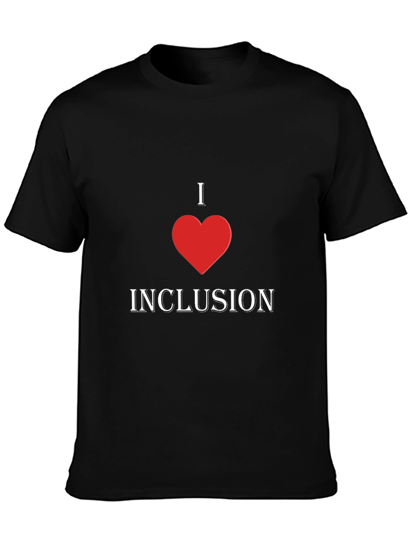 I Heart Inclusion T-Shirt - Stylish Graphic Tee