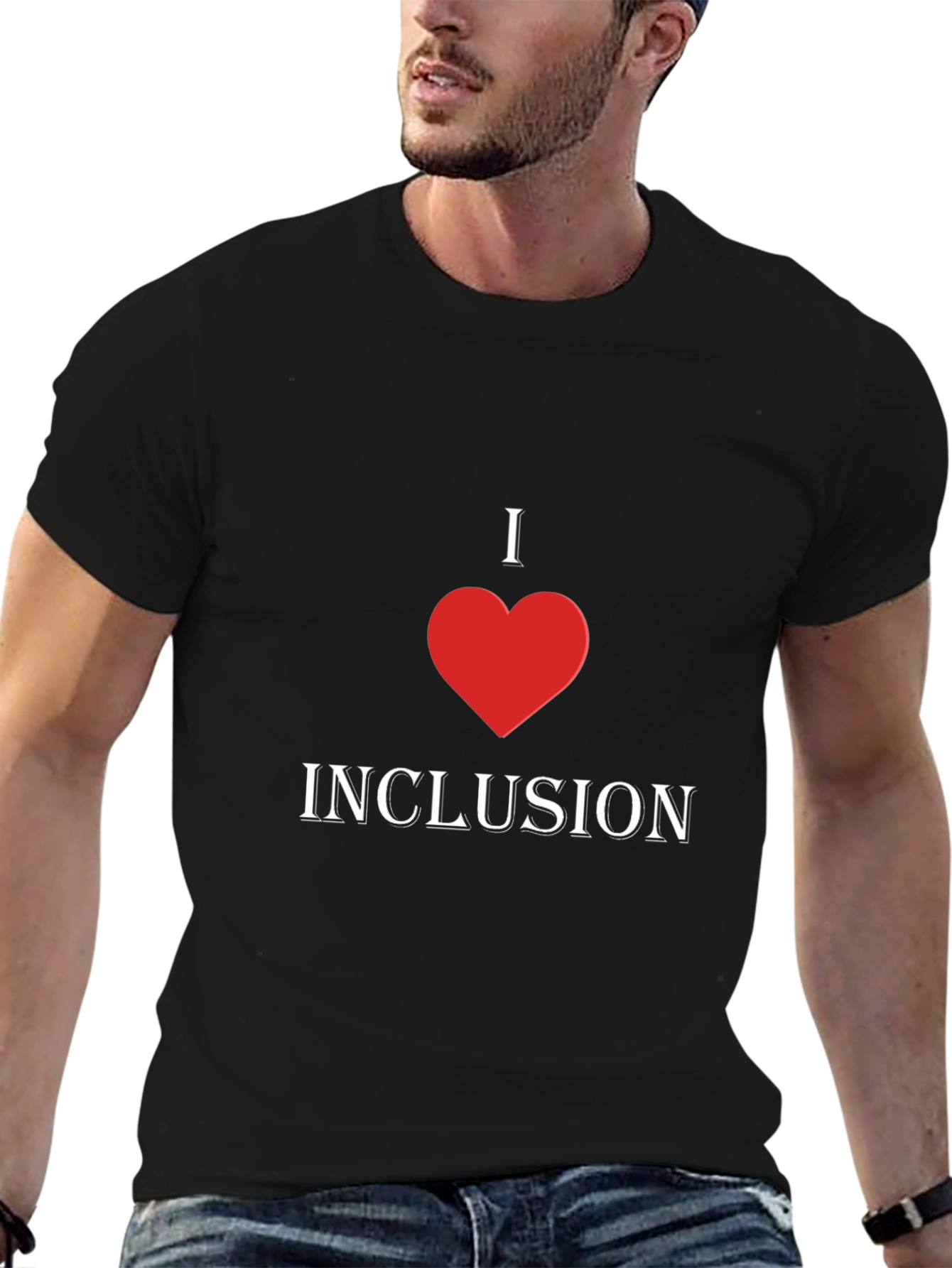 I Heart Inclusion T-Shirt - Stylish Graphic Tee