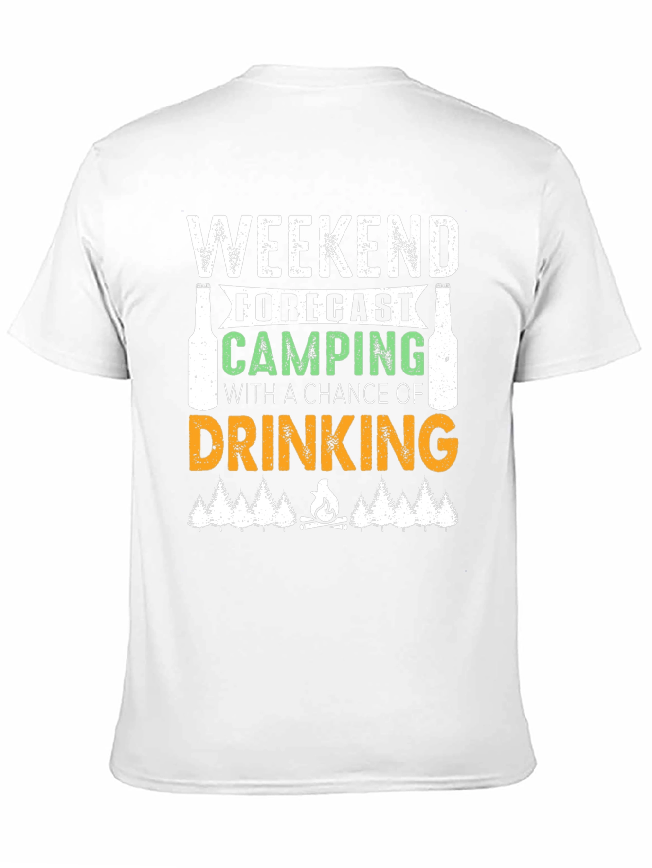 Weekend Forecast Camping & Drinking T-Shirt