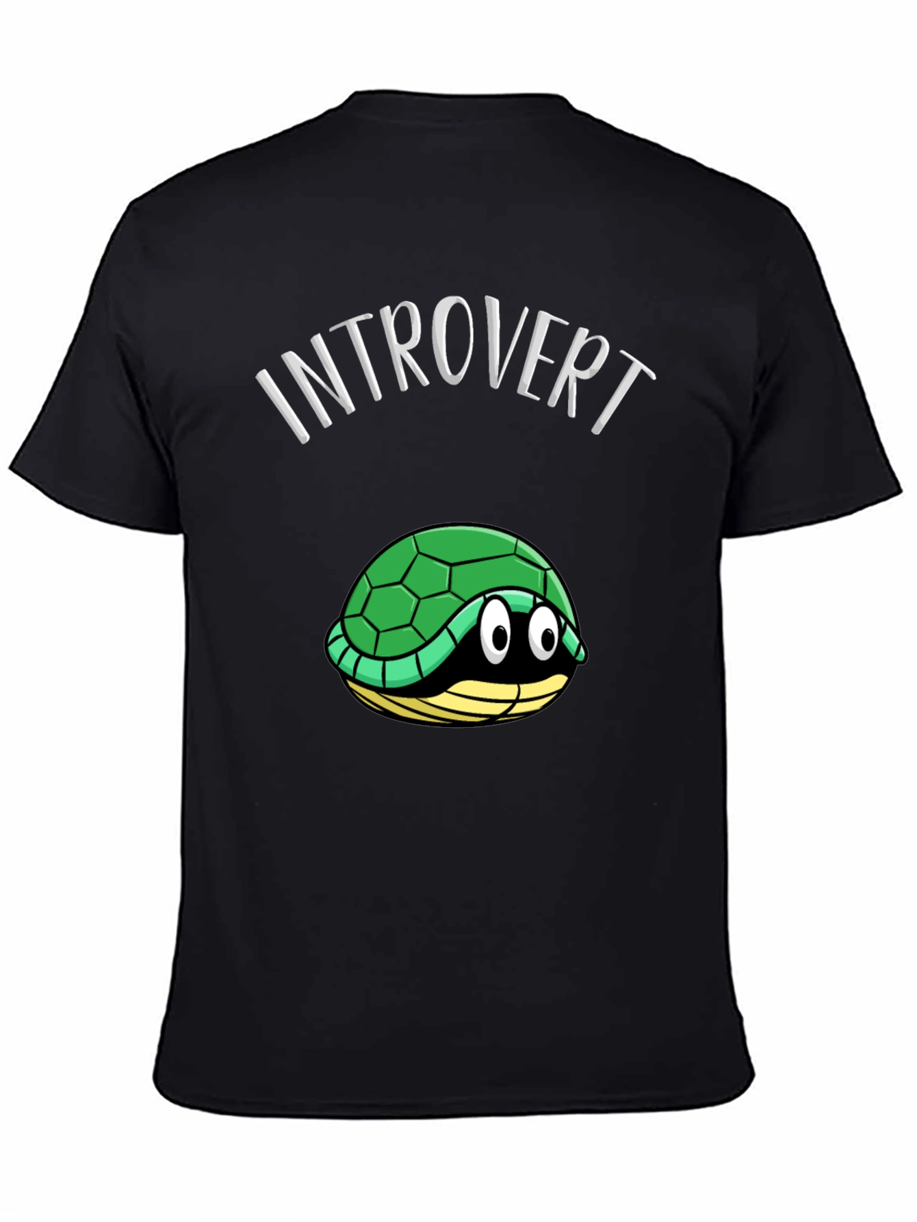 Introvert Turtle T-Shirt Funny Graphic Tee
