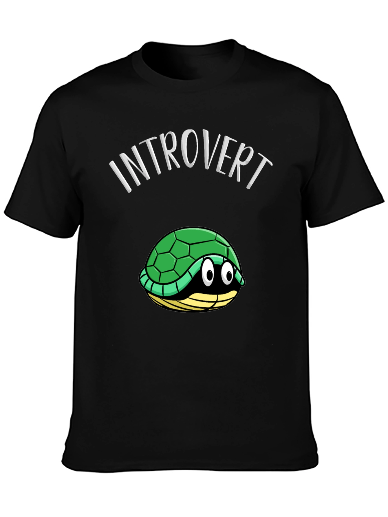 Introvert Turtle T-Shirt Funny Graphic Tee