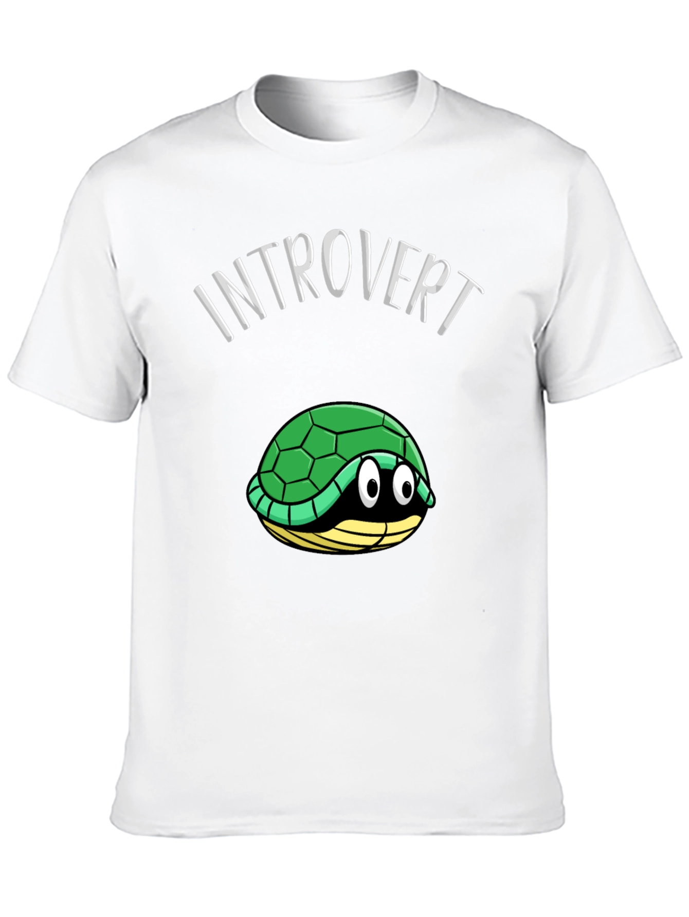 Introvert Turtle T-Shirt Funny Graphic Tee