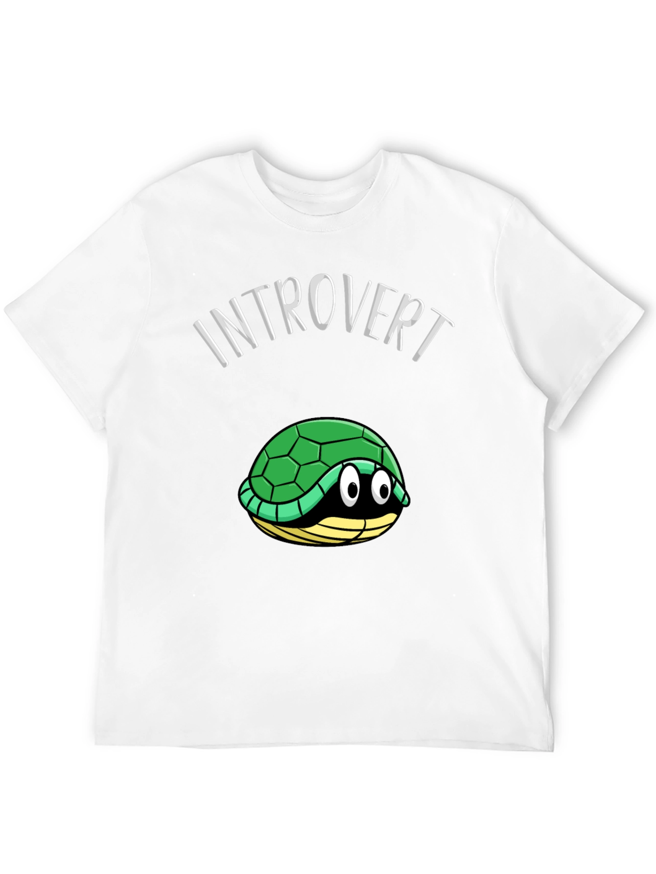Introvert Turtle T-Shirt Funny Graphic Tee