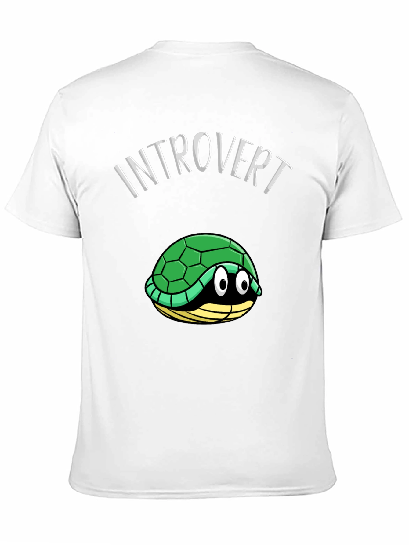 Introvert Turtle T-Shirt Funny Graphic Tee