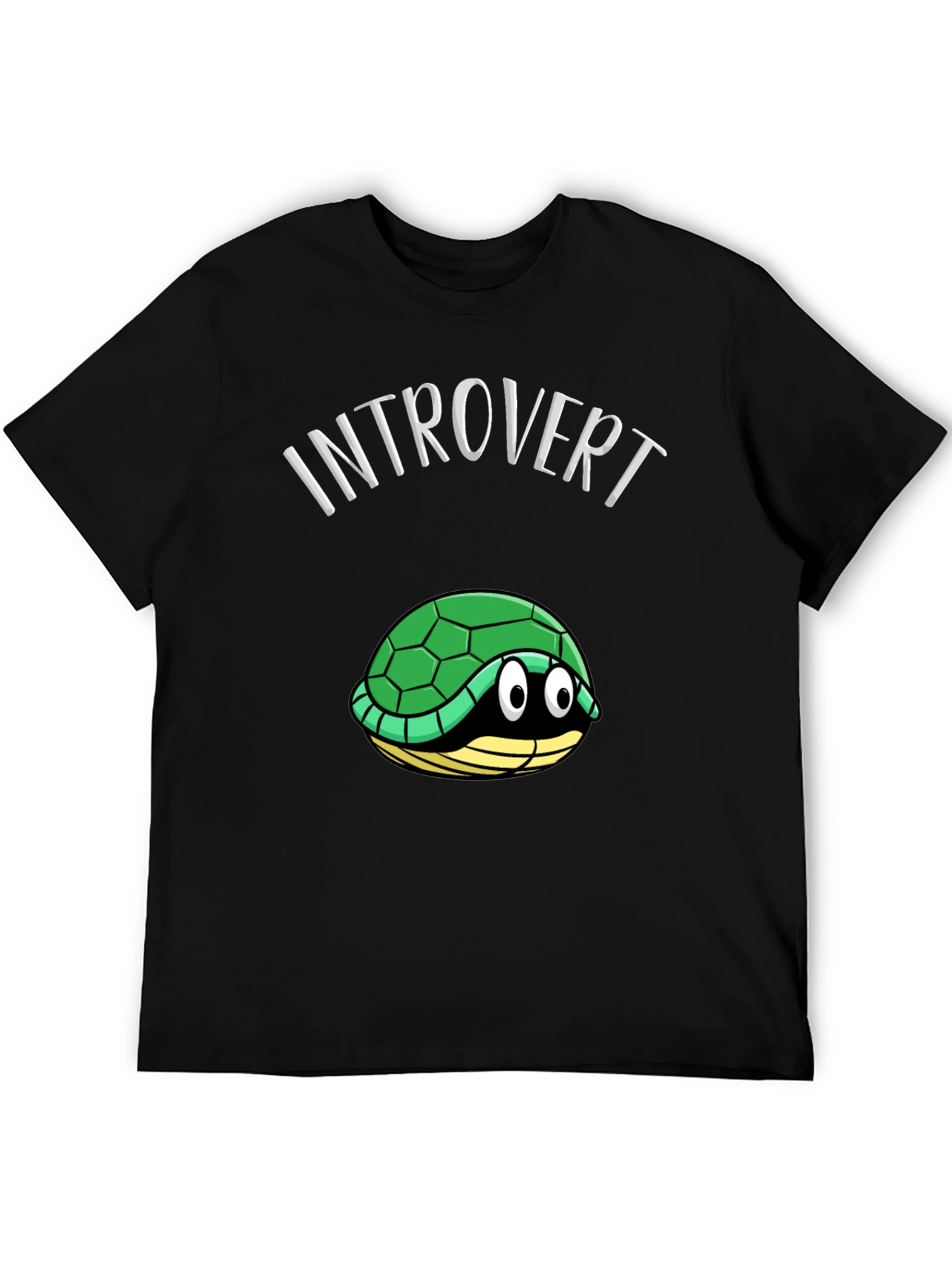 Introvert Turtle T-Shirt Funny Graphic Tee