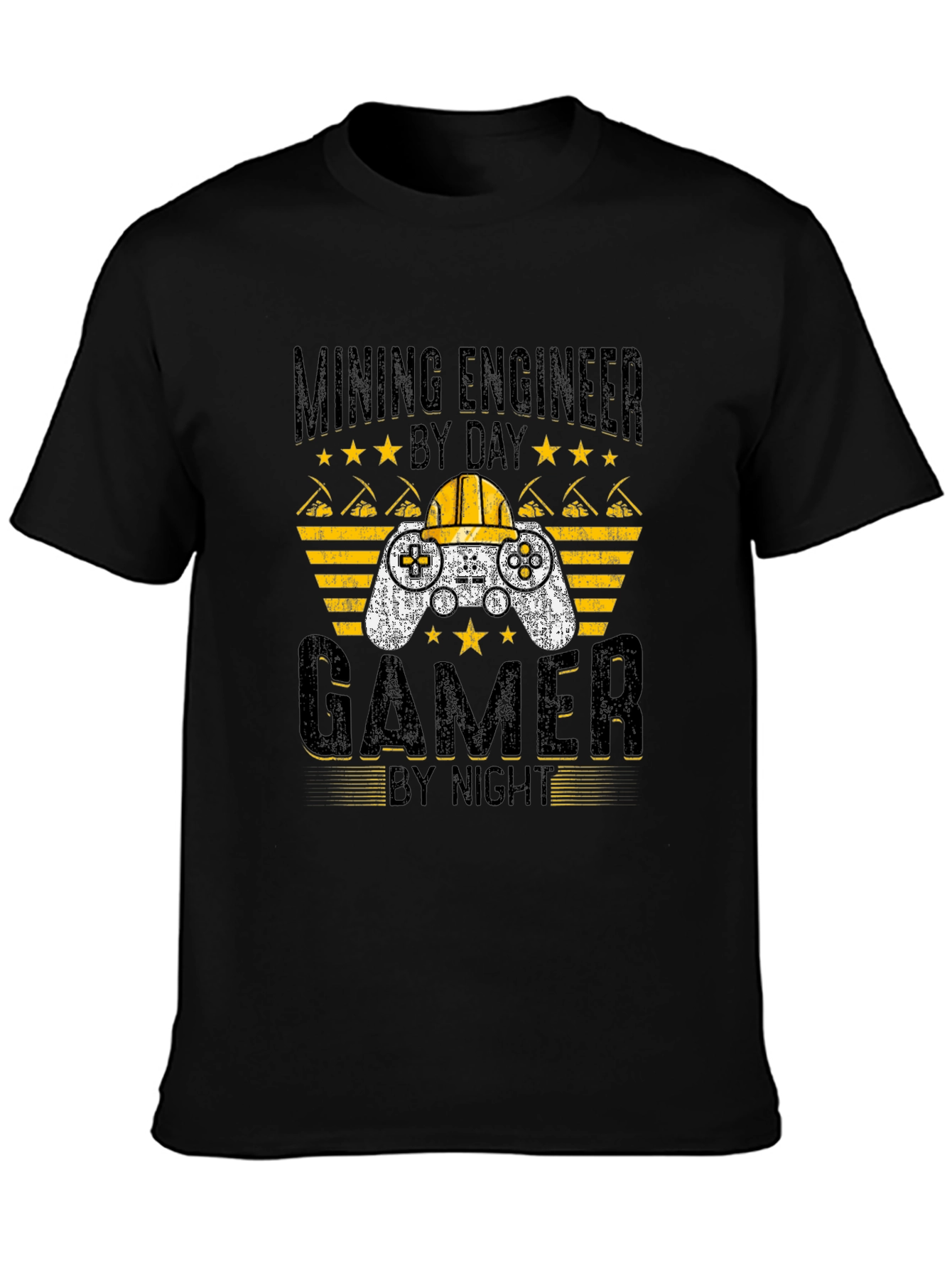 Mining Engineer Gamer T-Shirt - Funny Gift