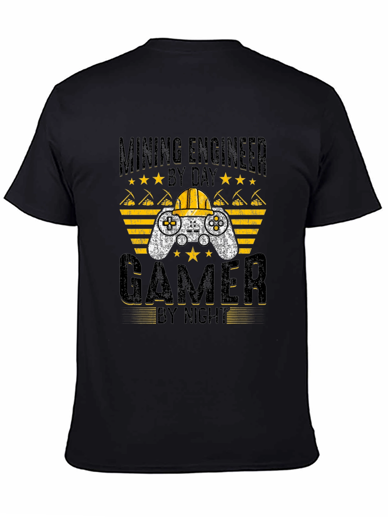 Mining Engineer Gamer T-Shirt - Funny Gift