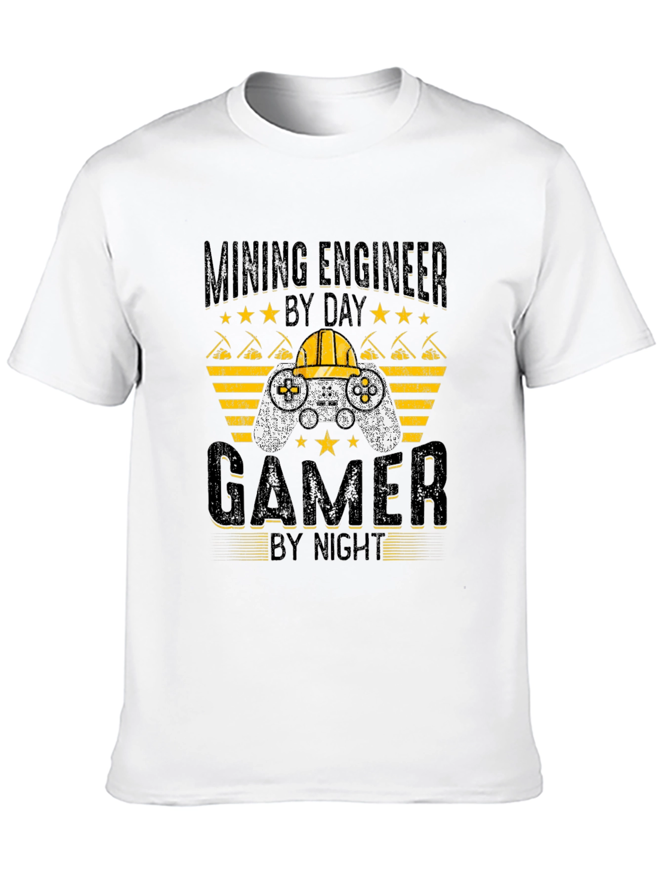 Mining Engineer Gamer T-Shirt - Funny Gift