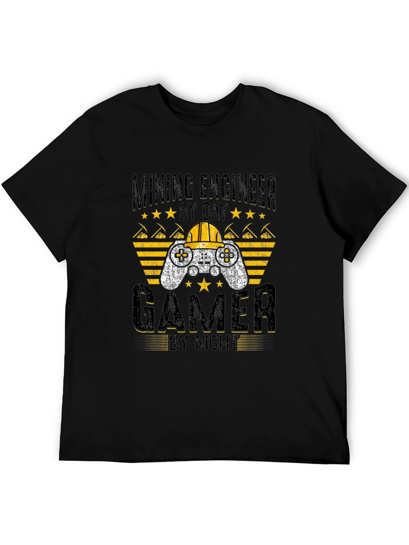 Mining Engineer Gamer T-Shirt - Funny Gift