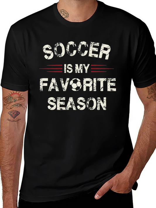 Soccer Is My Favorite Season T-Shirt