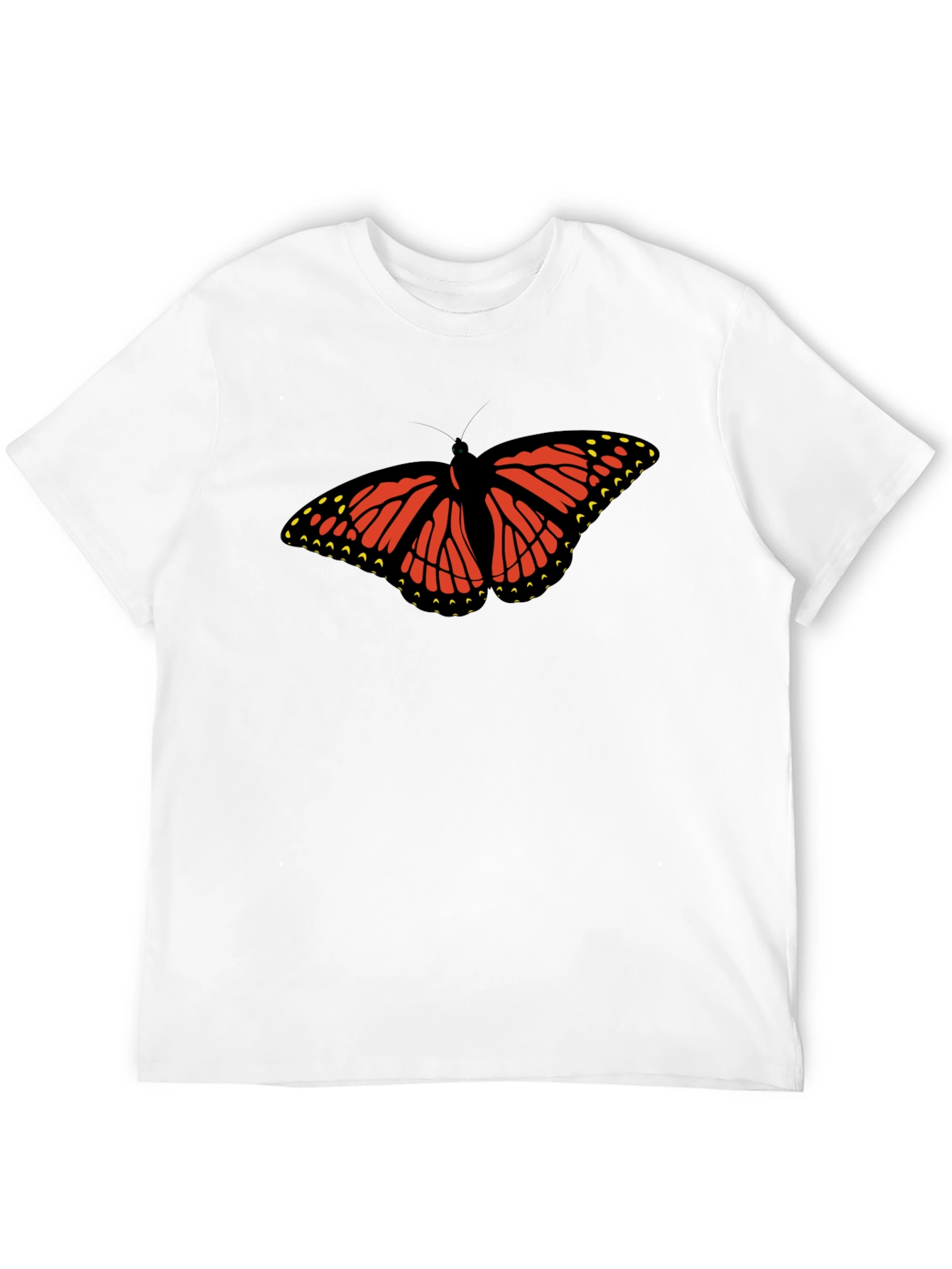 Butterfly Graphic Black T-Shirt