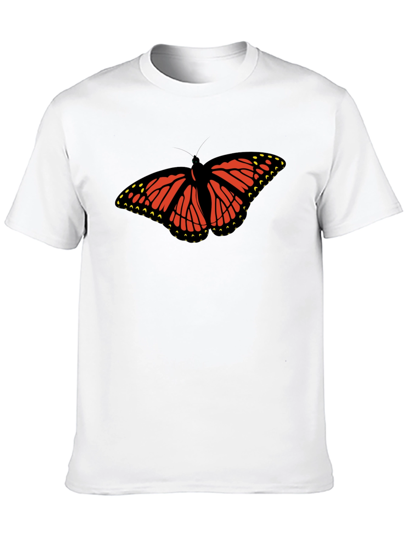Butterfly Graphic Black T-Shirt