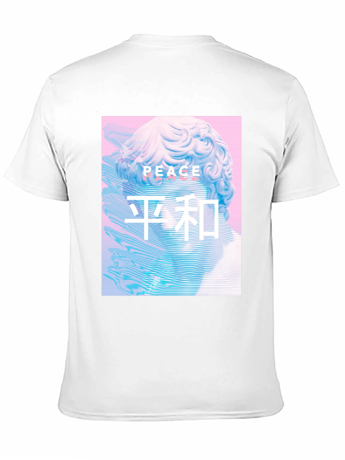 Peace Graphic Tee - Vaporwave Aesthetic T-Shirt