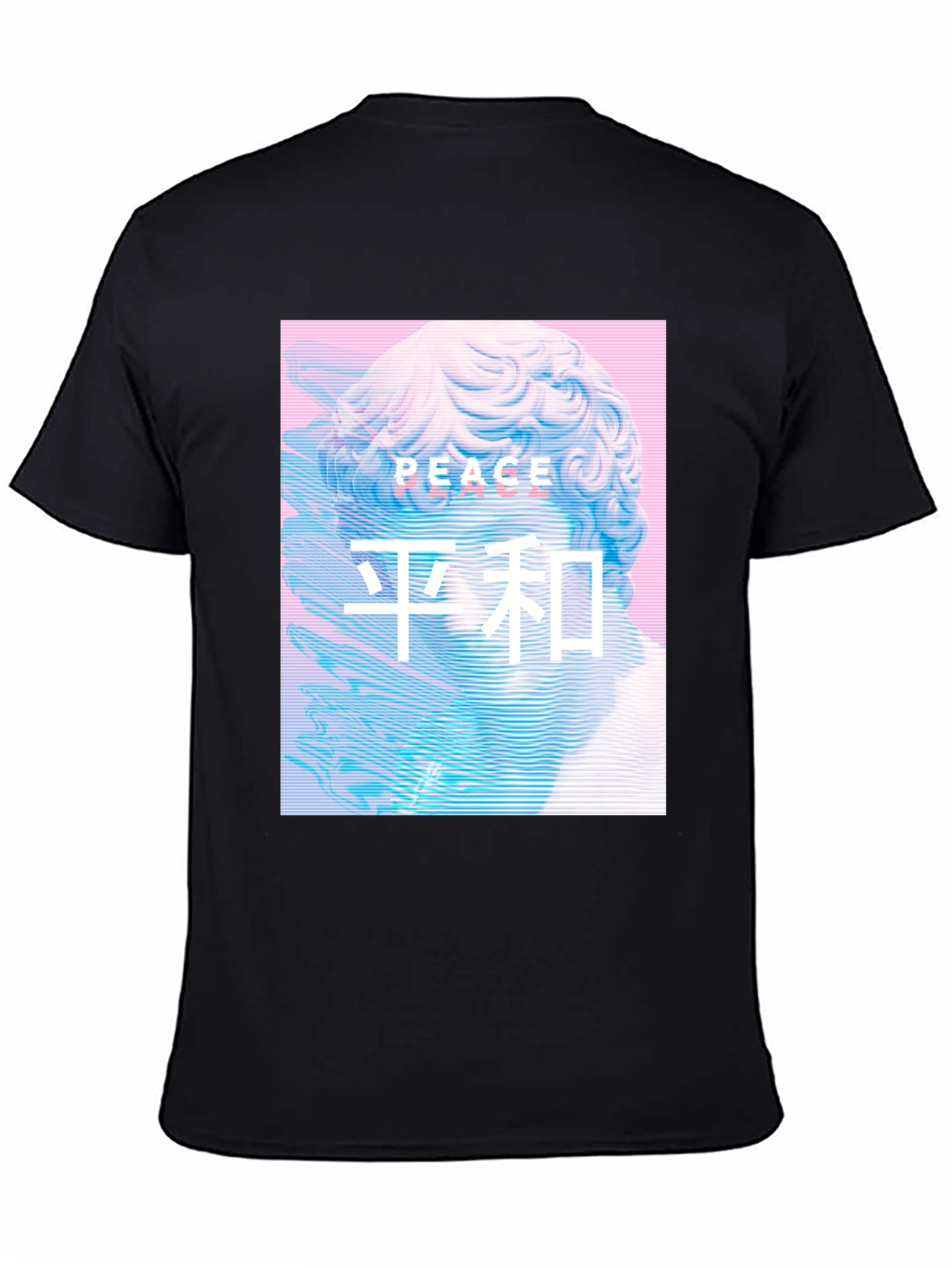Peace Graphic Tee - Vaporwave Aesthetic T-Shirt