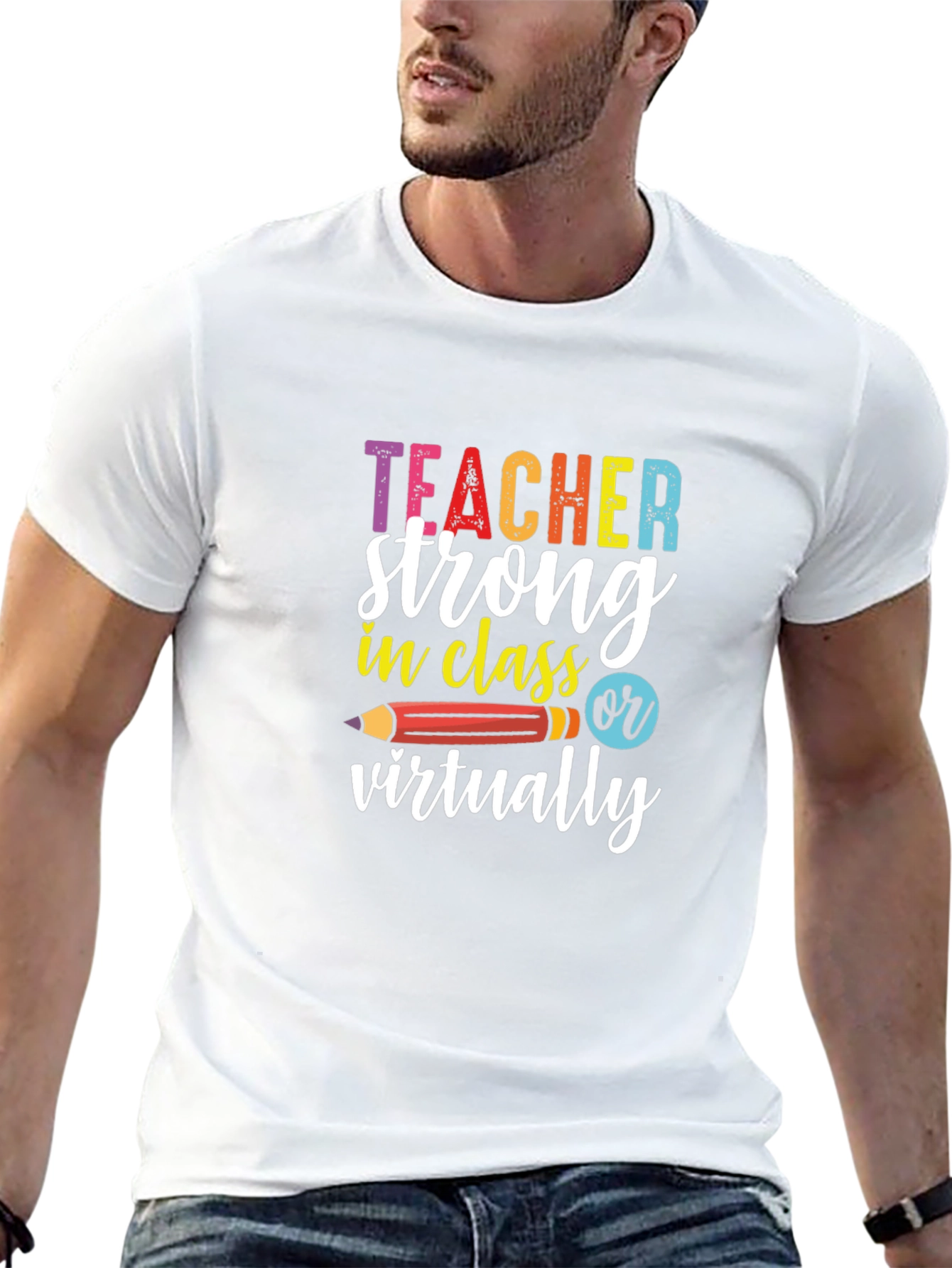 Teacher Strong T-Shirt - Back to School