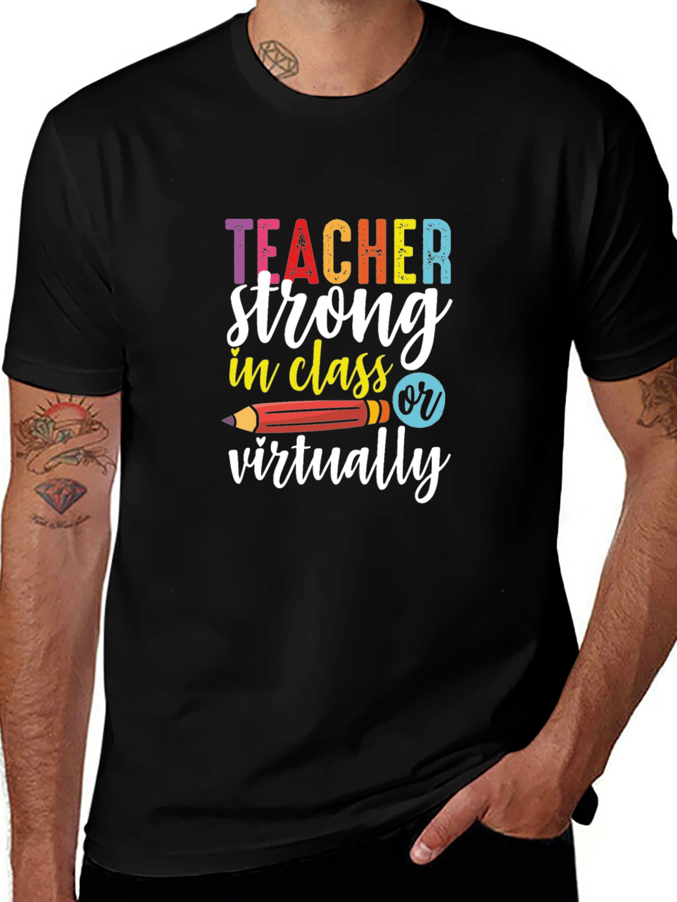 Teacher Strong T-Shirt - Back to School