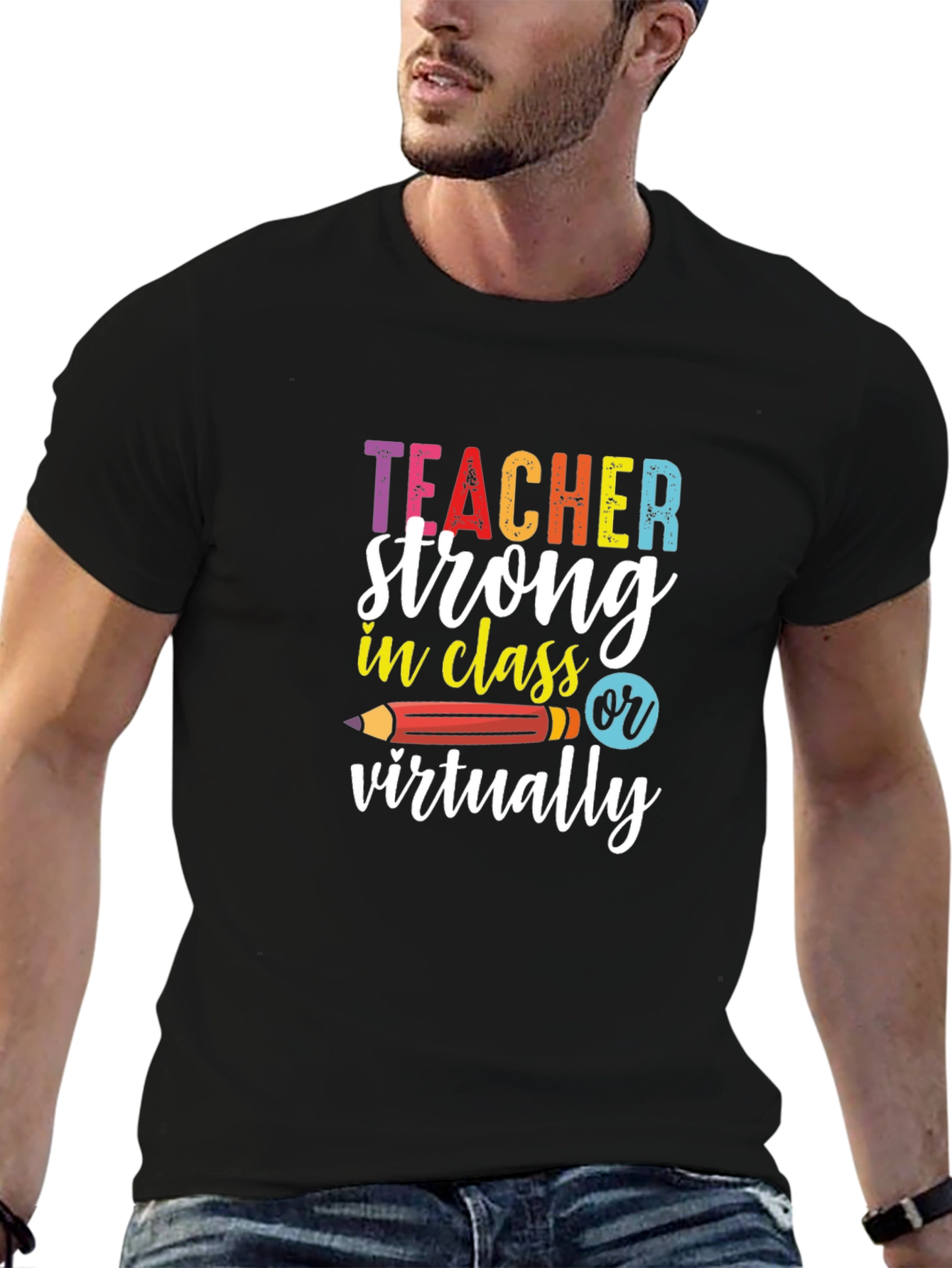 Teacher Strong T-Shirt - Back to School