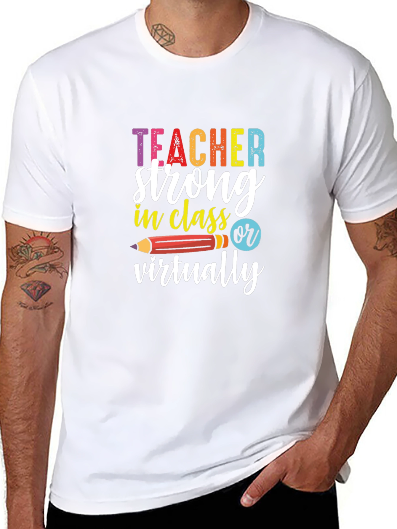 Teacher Strong T-Shirt - Back to School