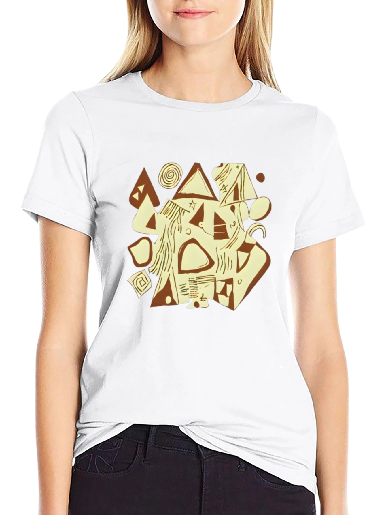 Abstract Graphic Tee - Unique Design