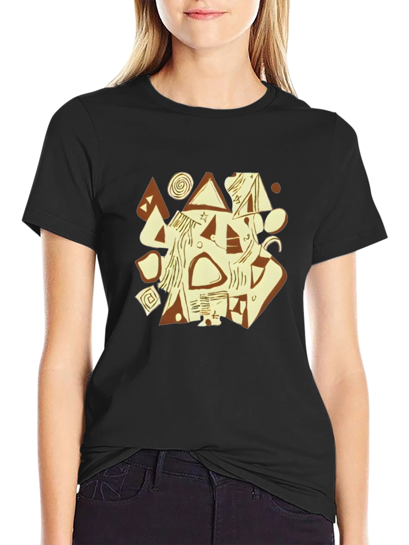 Abstract Graphic Tee - Unique Design