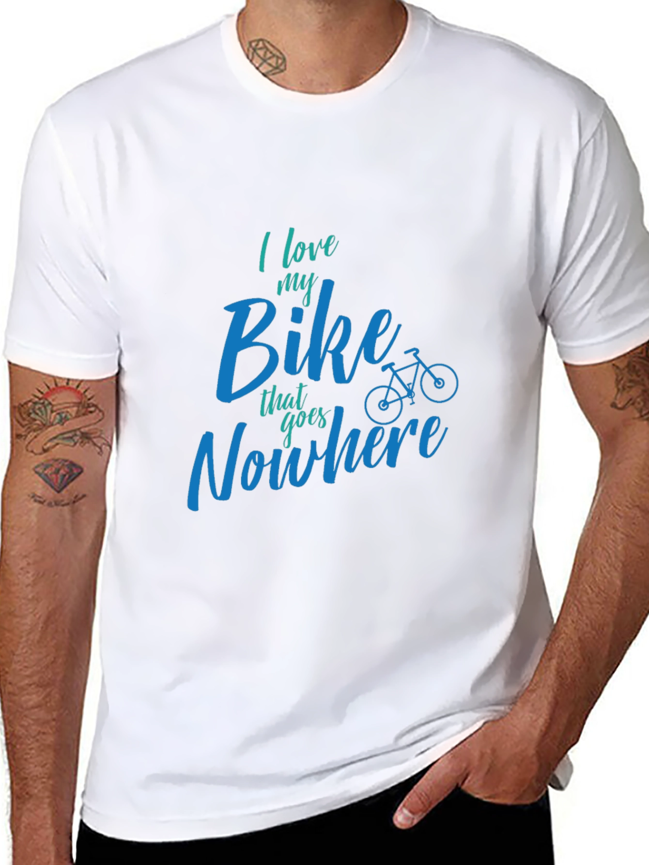 I Love My Bike That Goes Nowhere T-Shirt