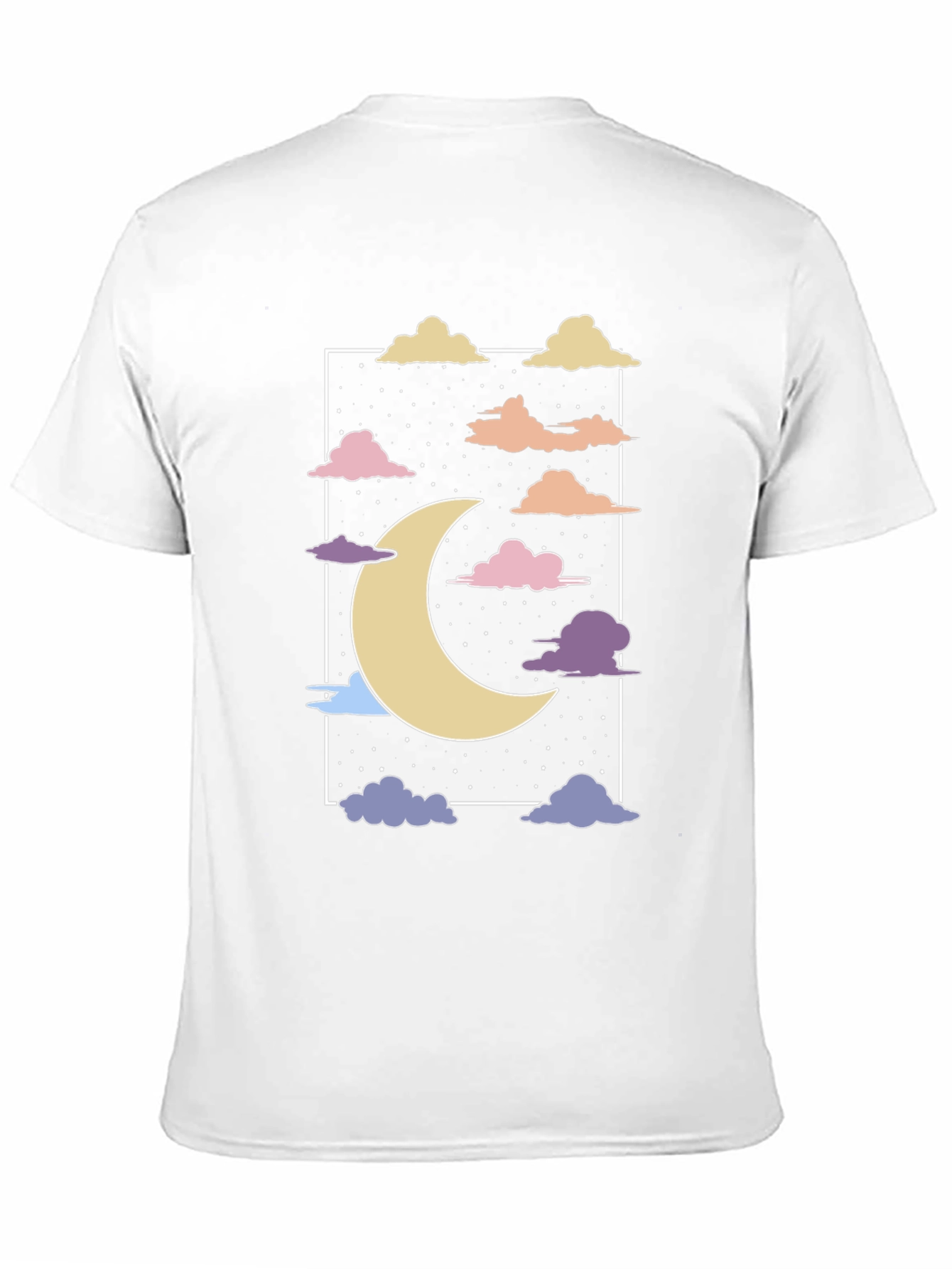 Dreamy Moon & Clouds Graphic Tee