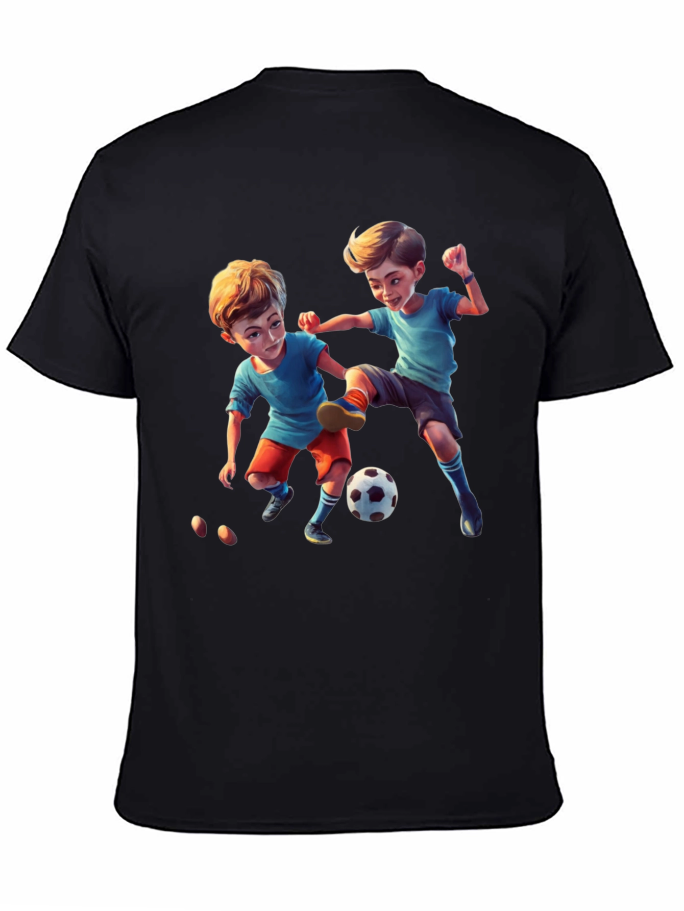 Boys Soccer Graphic T-Shirt - Playtime Fun!