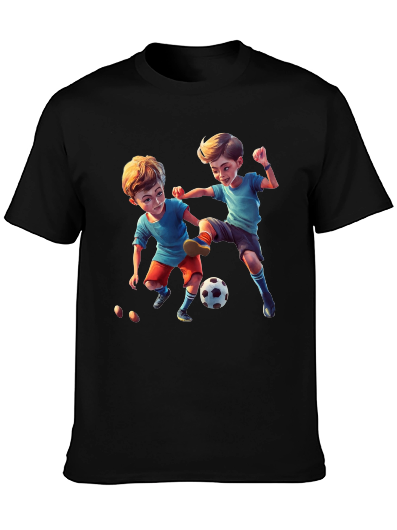 Boys Soccer Graphic T-Shirt - Playtime Fun!