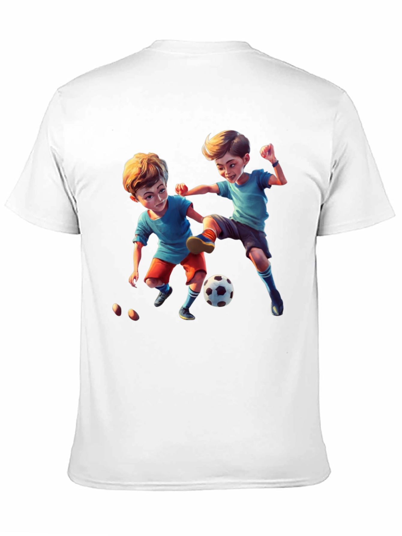 Boys Soccer Graphic T-Shirt - Playtime Fun!