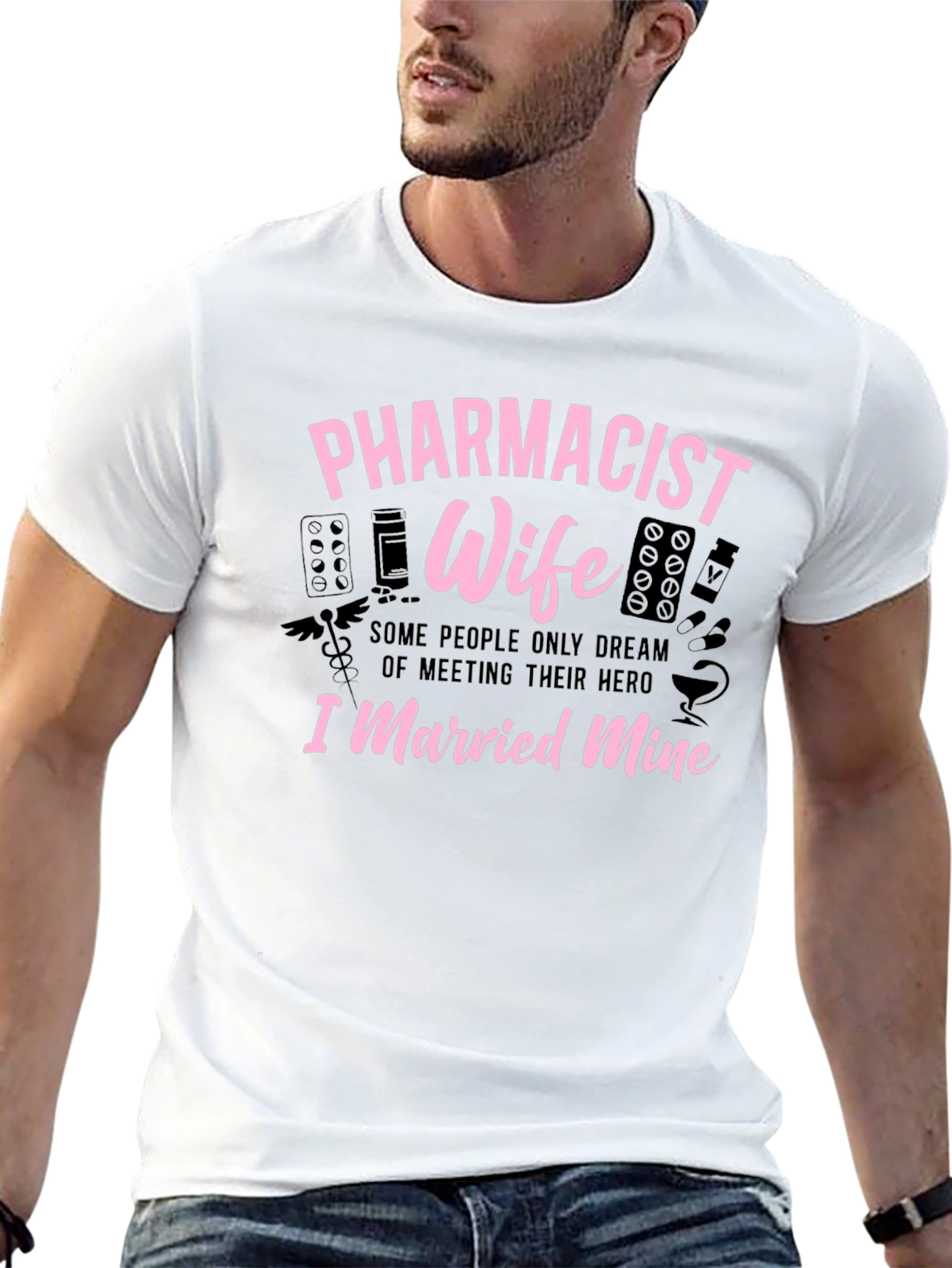 Pharmacist Wife Graphic T-Shirt