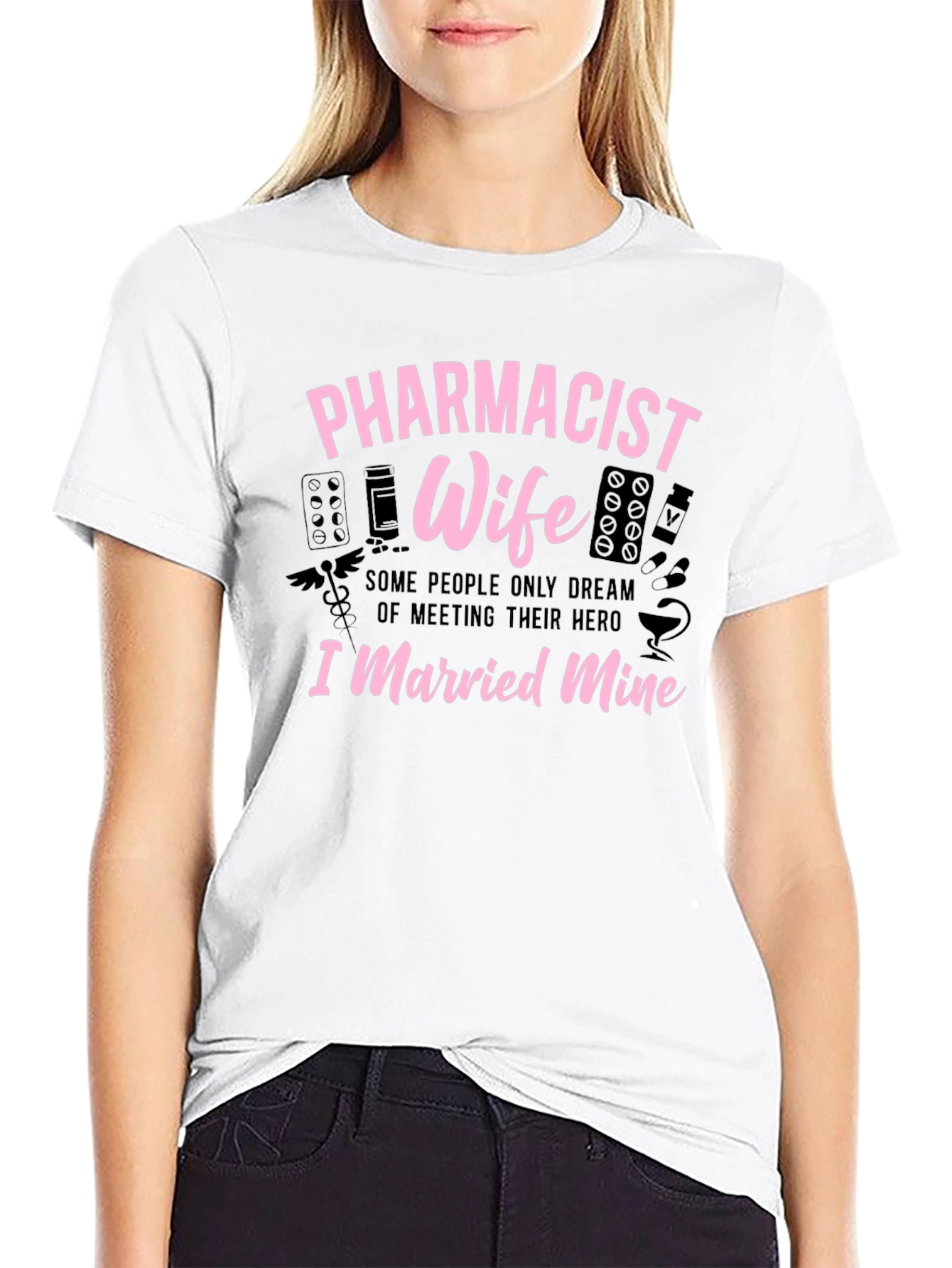 Pharmacist Wife Graphic T-Shirt