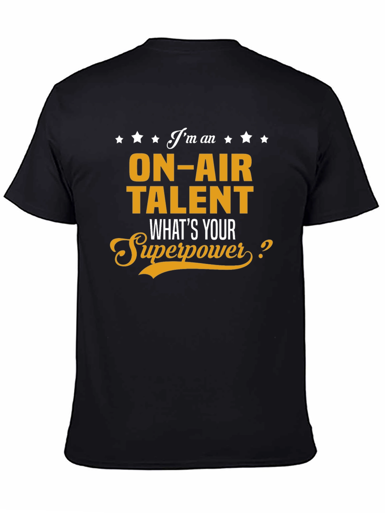 On-Air Talent Superpower Graphic Tee