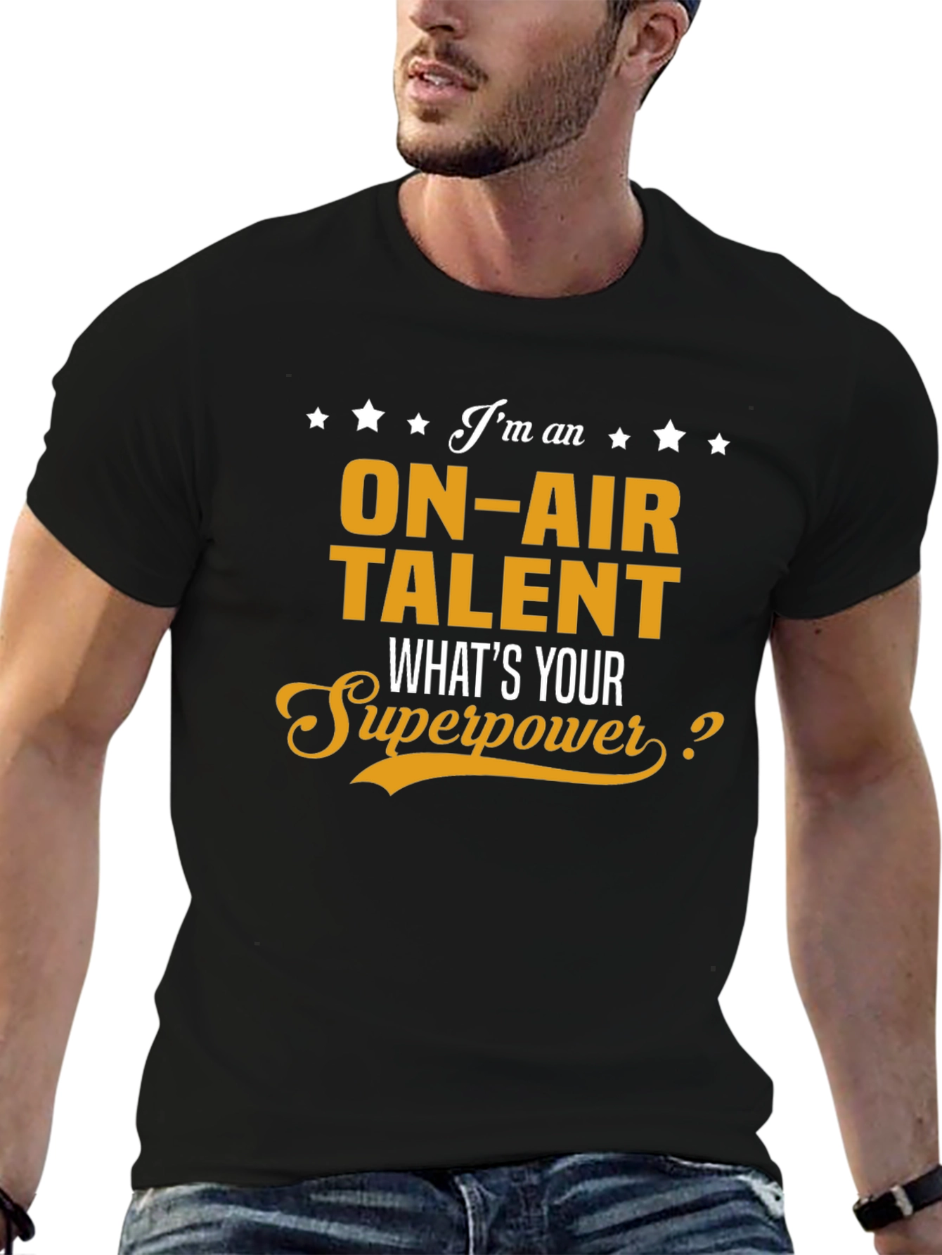 On-Air Talent Superpower Graphic Tee