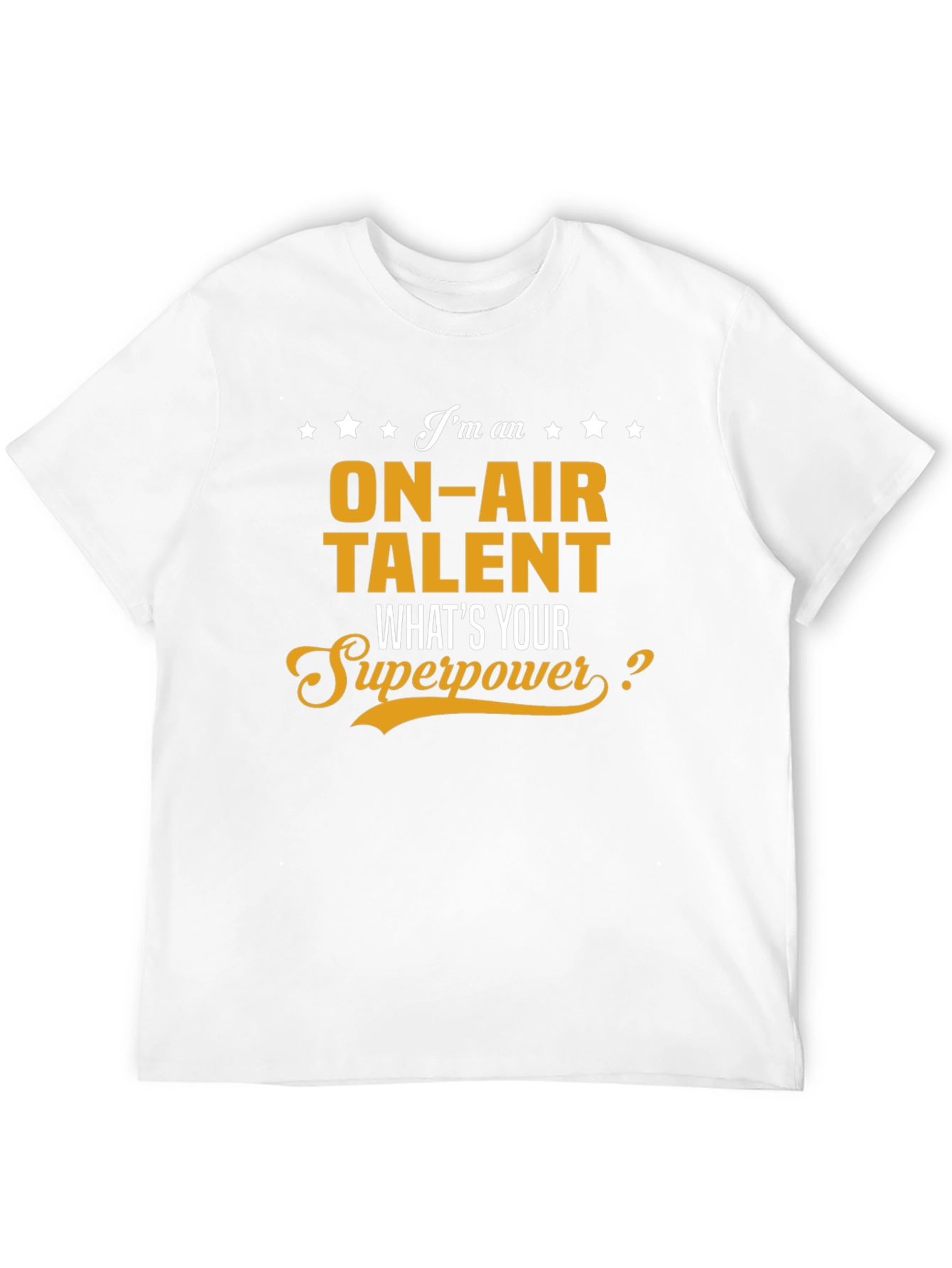 On-Air Talent Superpower Graphic Tee