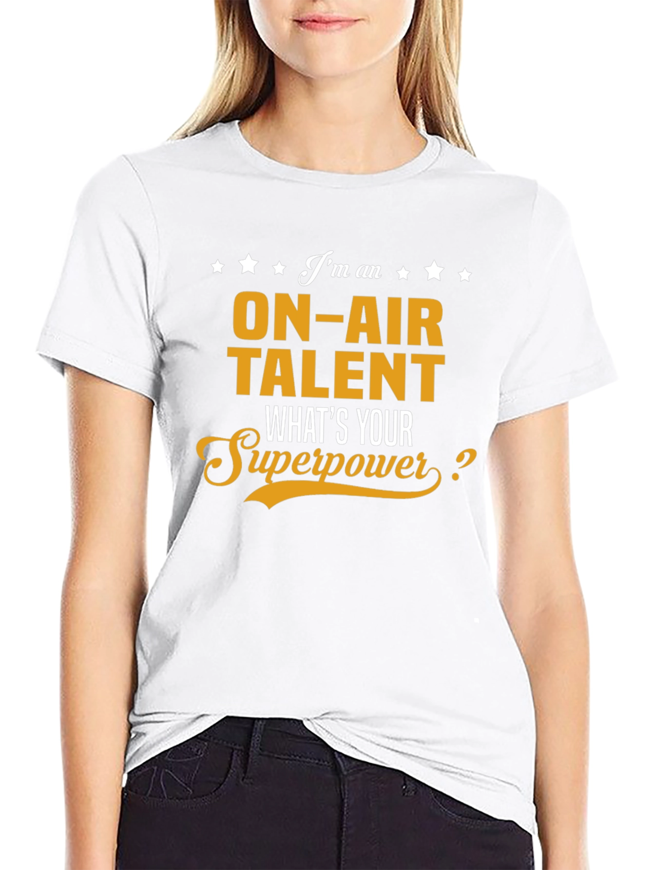On-Air Talent Superpower Graphic Tee