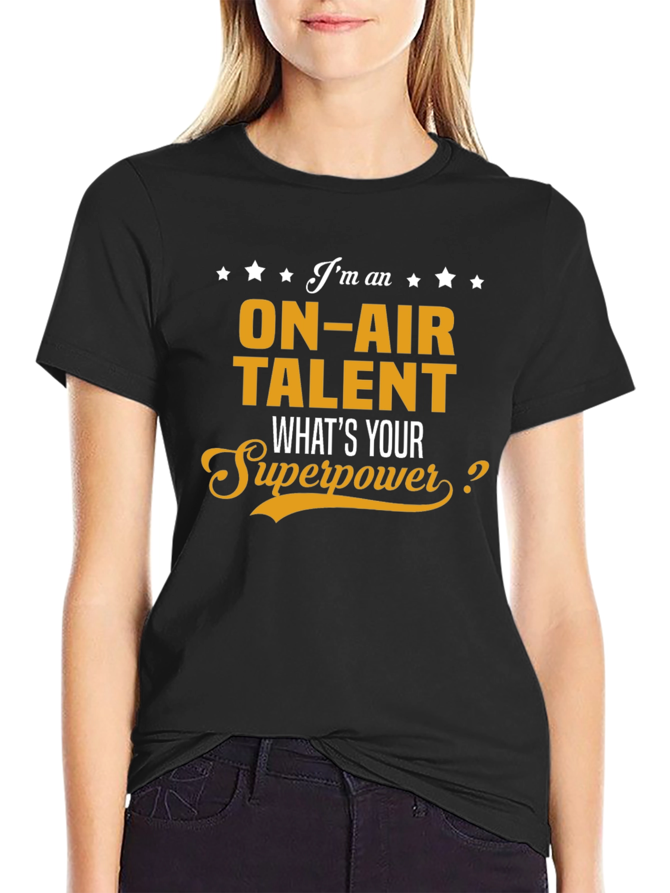 On-Air Talent Superpower Graphic Tee
