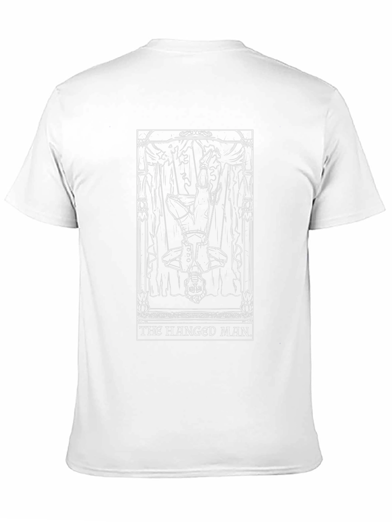 Hanged Man Tarot Card T-Shirt - Unique Graphic Tee
