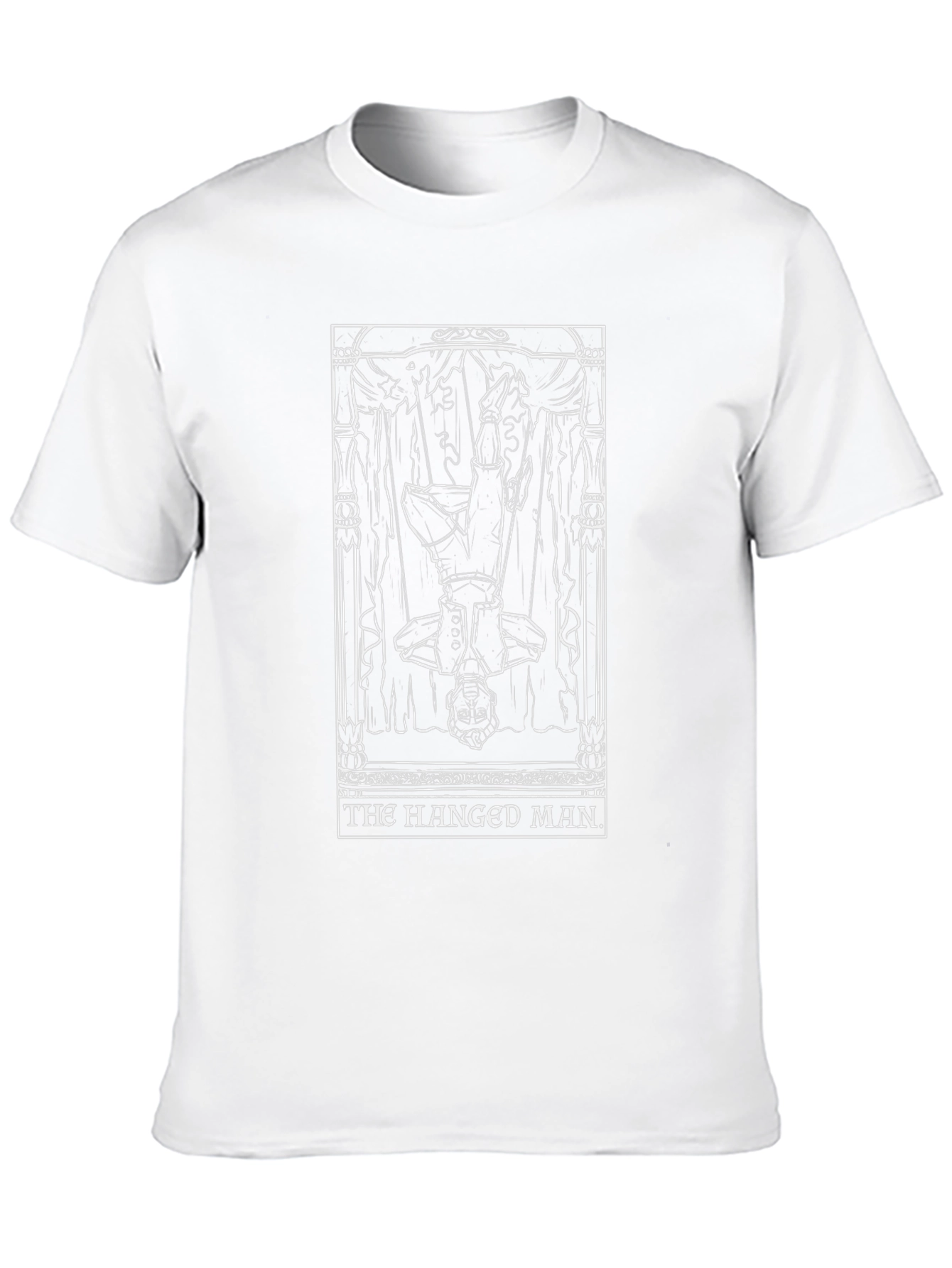 Hanged Man Tarot Card T-Shirt - Unique Graphic Tee