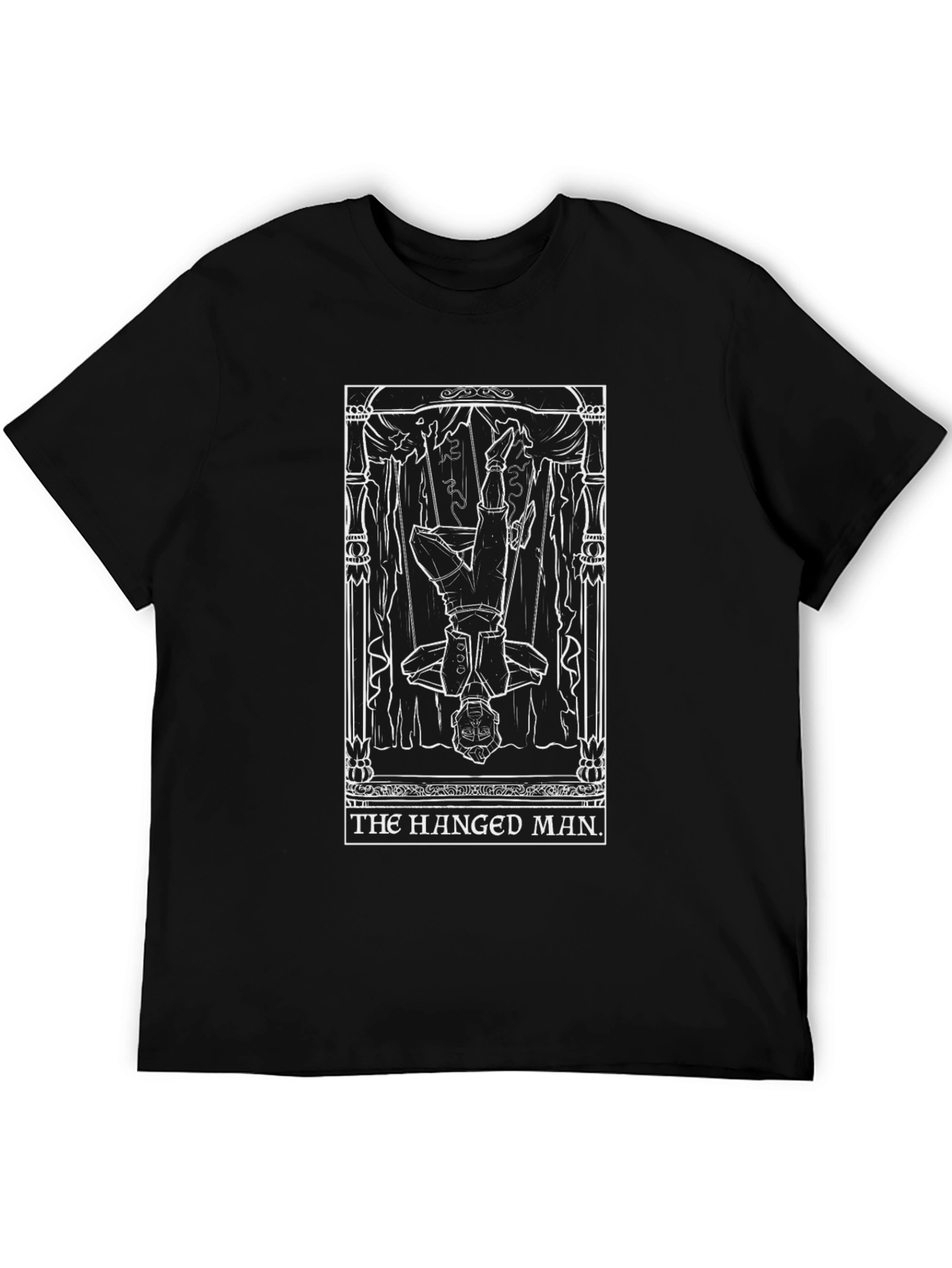 Hanged Man Tarot Card T-Shirt - Unique Graphic Tee