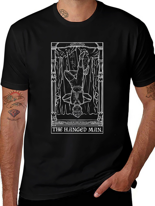Hanged Man Tarot Card T-Shirt - Unique Graphic Tee