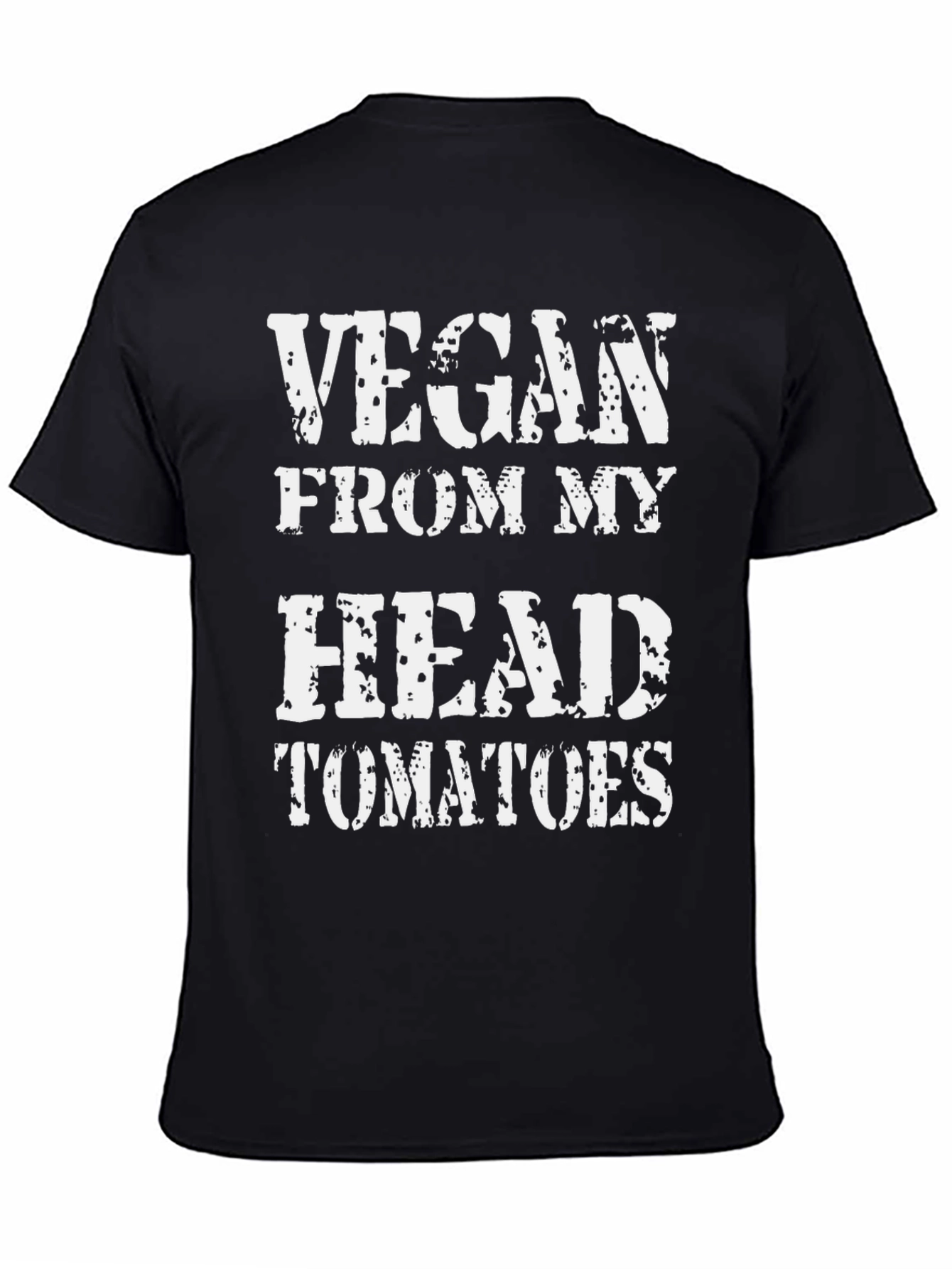 Vegan From My Head Tomatoes Graphic T-Shirt