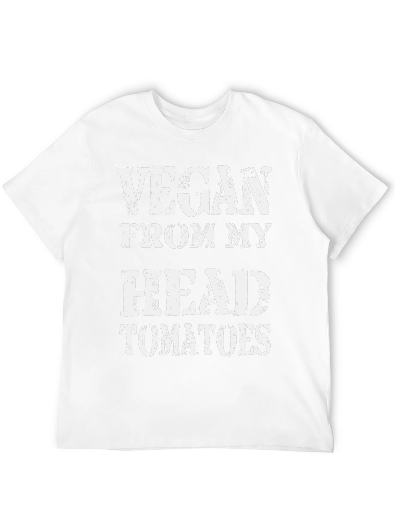 Vegan From My Head Tomatoes Graphic T-Shirt
