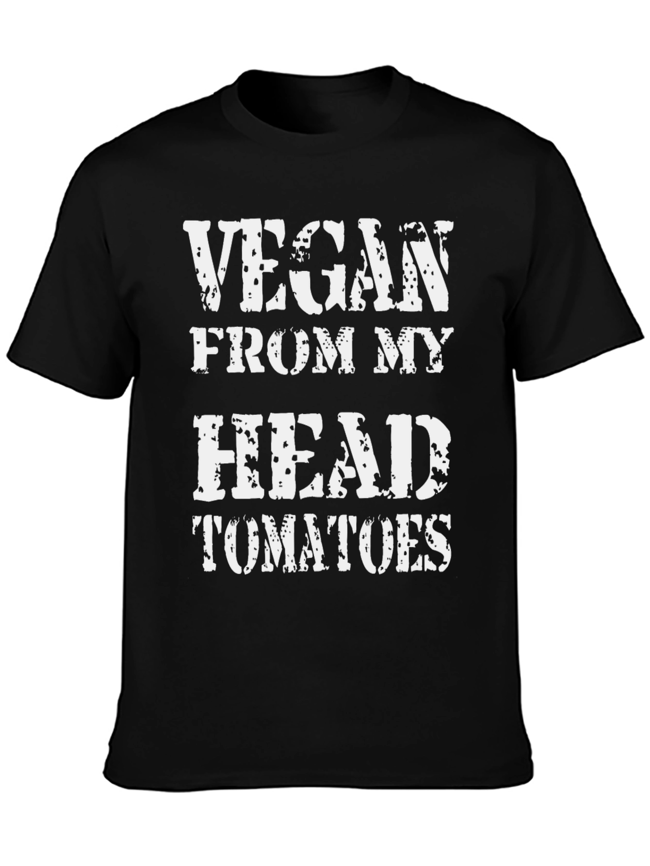 Vegan From My Head Tomatoes Graphic T-Shirt