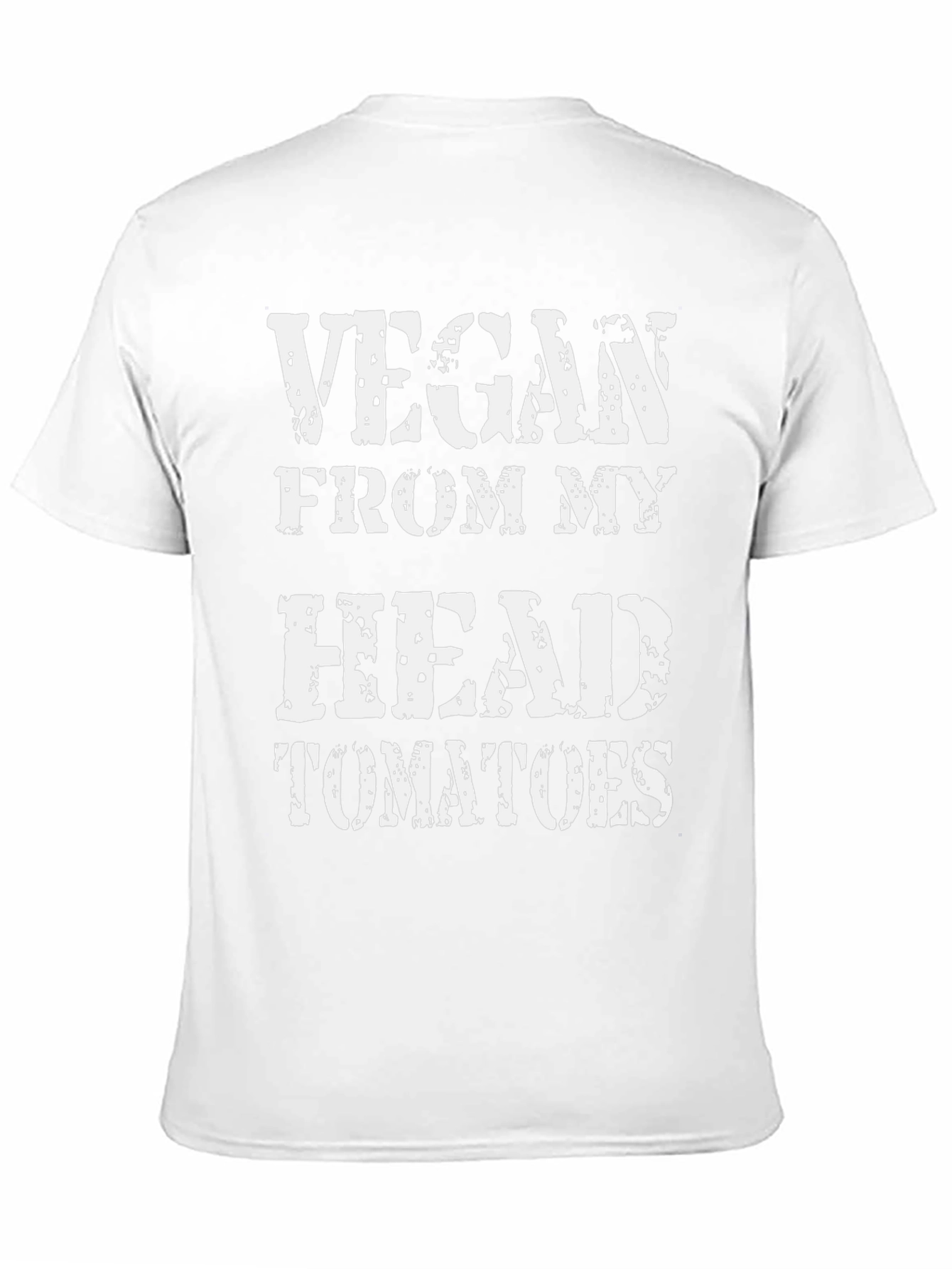 Vegan From My Head Tomatoes Graphic T-Shirt