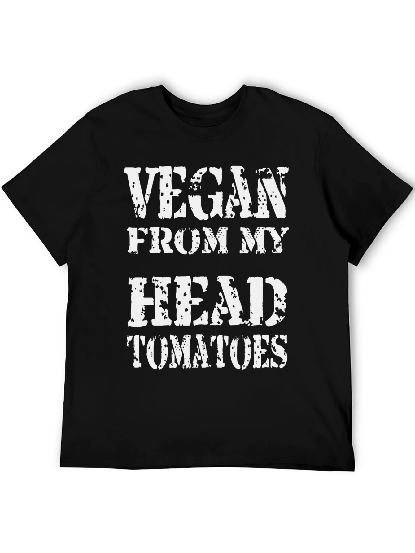 Vegan From My Head Tomatoes Graphic T-Shirt