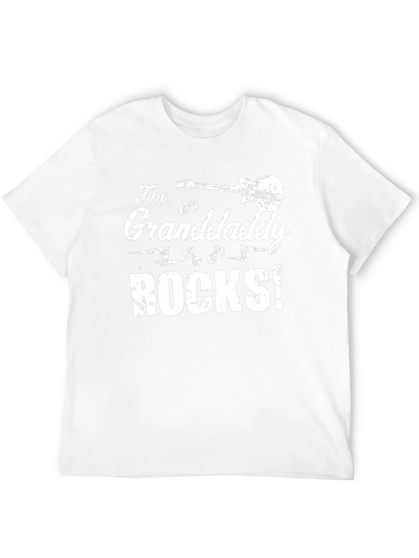 Granddaddy Rocks T-Shirt - Guitar Music Lover Gift