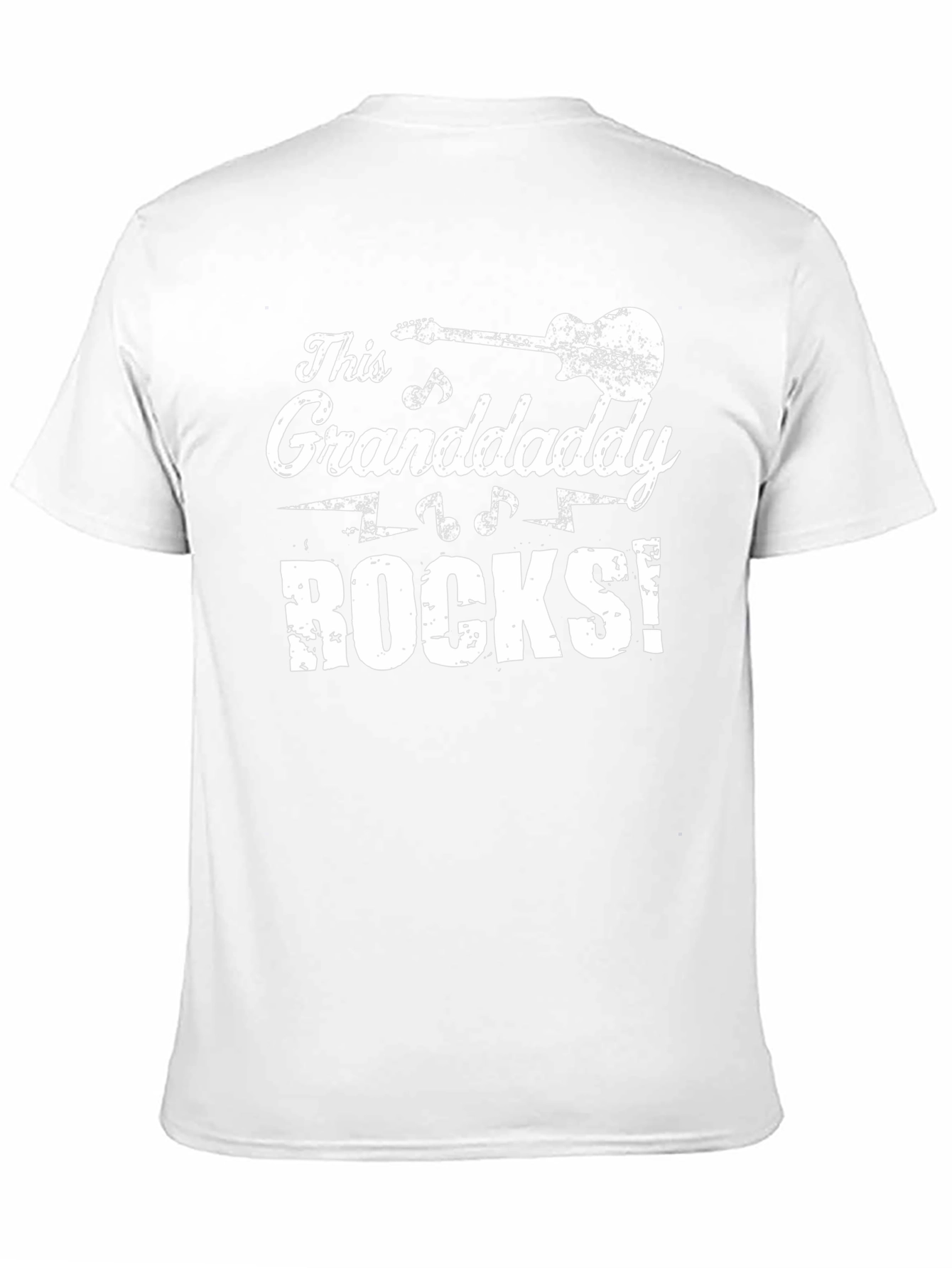Granddaddy Rocks T-Shirt - Guitar Music Lover Gift