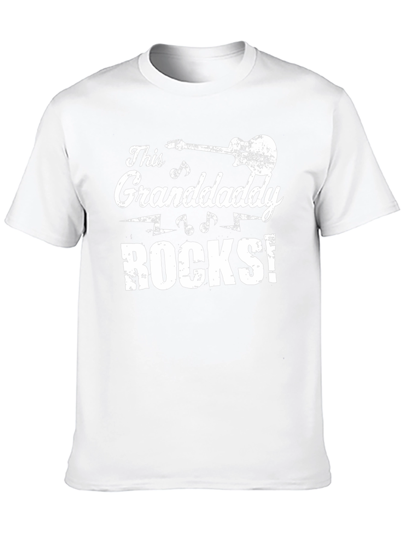Granddaddy Rocks T-Shirt - Guitar Music Lover Gift